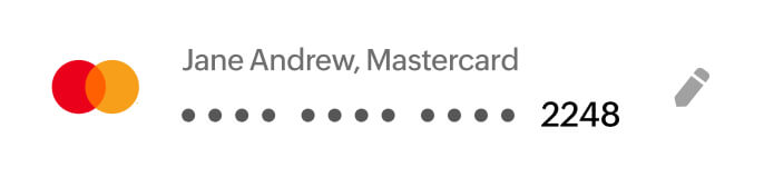 Mastercard passwords