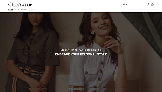 Chic Avenue Fashion | Ecommerce store theme